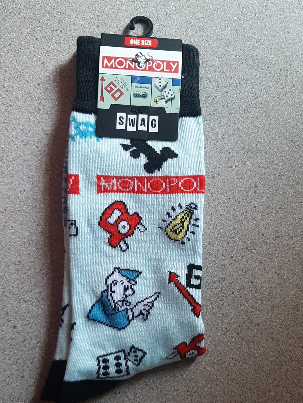 Swag x Hasbro Monopoly Socks One Size Unisex